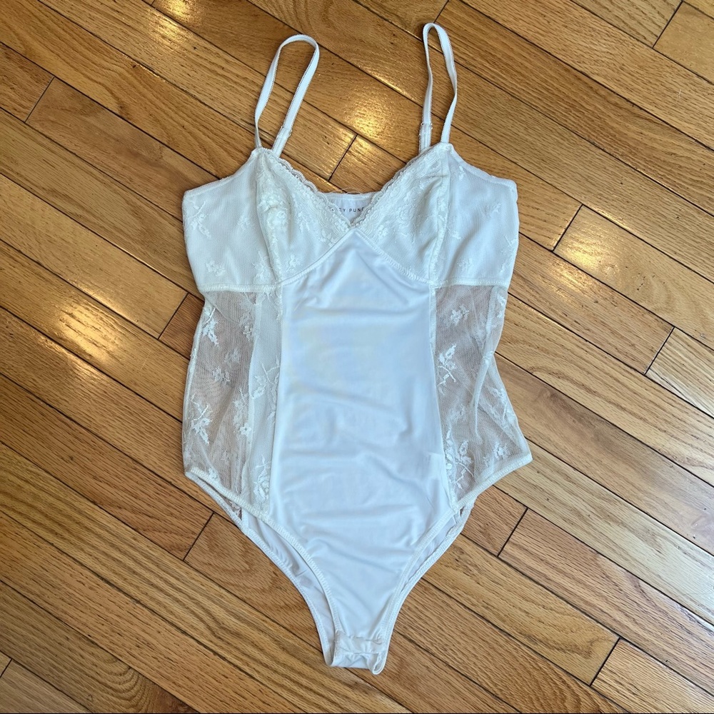 White Lace Bodysuit